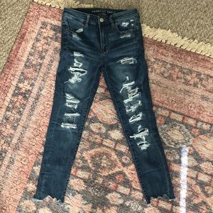 Hi Rise Jegging Crop